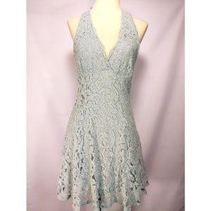 Kimchi Blue Urban Outfitters blue lace dress